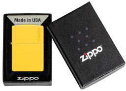 Зажигалка ZIPPO Логотип с покрытием цвета подсолнуха | Logo Sunflower 46019ZL  фото 6