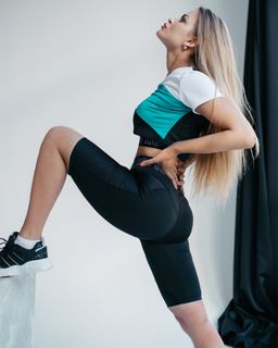 Велосипедки Brand черные