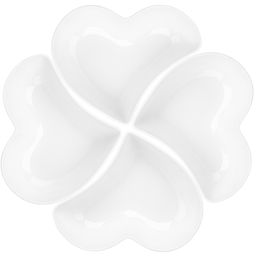 Менажница 30*30*5 см Сердце 4 секции на дерев. подставке - Elan gallery фото 13