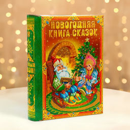 Цена за 2 шт. Подарочная коробка новогодняя Книга малая Время сказок 17.5?7?25 см Новый год - Simaland фото 4