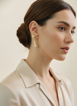 Серьги - кафф