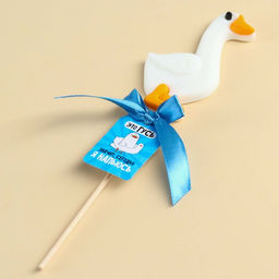 Леденец в форме гуся Это гусь - я напьюсь, вкус: груша, БЕЗ САХАРА, 25 г. - Simaland фото 2