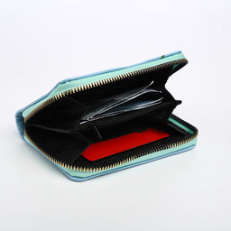 Кошелёк детский Выбражулька «Дино», на молнии, голубой