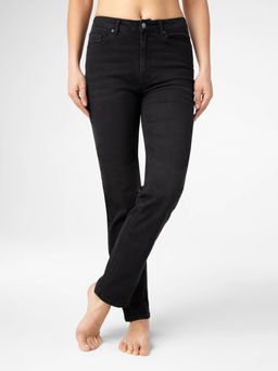CONTE Eco-friendly джинсы CON-272 с высокой посадкой washed black