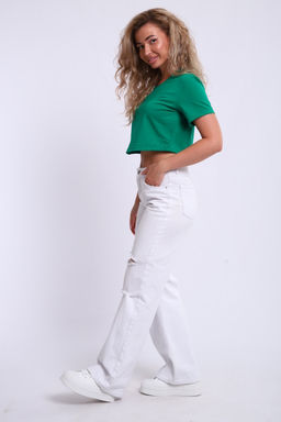 83908 укороченная футболка женская - Натали фото 2