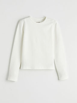 Bisiklet Yaka K?z ?ocuk Basic Ti??rt