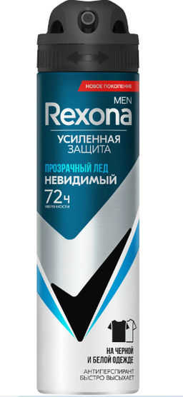 РЕКСОНА део-спрей муж Прозрачный лед 150мл (6шт/кор)