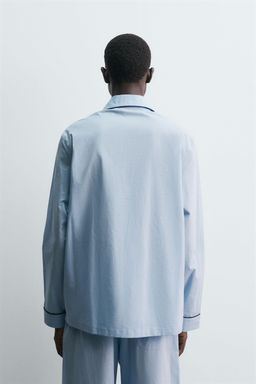 JACQUARD PYJAMA POLO SHIRT - Zara фото 3