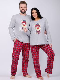 Пижама "Сноу 4", футер с начёсом