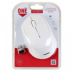 Мышь беспроводная SmartBuy 333AG-W "ONE" белая (SBM-333AG-W)