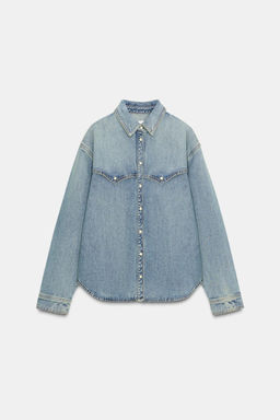 Z1975 DENIM SHIRT - Zara фото 6