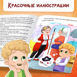 Цена за 2 шт. Книга для первоклассника «Большой переполох», 28 стр.