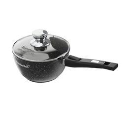 Ковш индукционный 1.7л АП со съемн ручк и стекл крышкой Гранит black Induction Pro арт.082802И /Мечта/