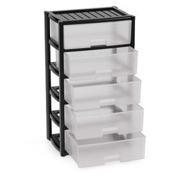 Комод "Колорит" 5-ти секцион. широкий (чёрный) М8764