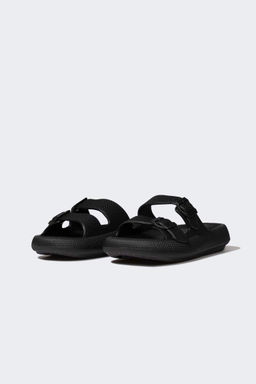 Мужские тапочки Eva с двойной полоской на высокой подошве