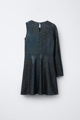 SHIMMER RUFFLE DRESS - Zara фото 2