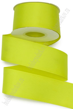 Лента репсовая 5 см*20 ярд "1 сорт" (SF-1350) желтый №15