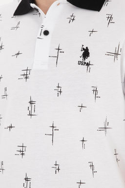 Мужская белая футболка - U.s. polo assn фото 7