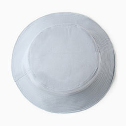 Панама двусторонняя унисекс MINAKU, цвет голубой, молочный, размер 56