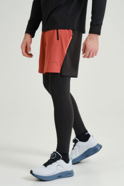 Тайтсы 2-в-1 Красный/Черный - Anta фото 4