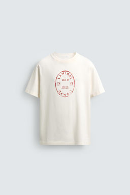 CAMISETA GR?FICO HAWAII / Crudo - Zara фото 6