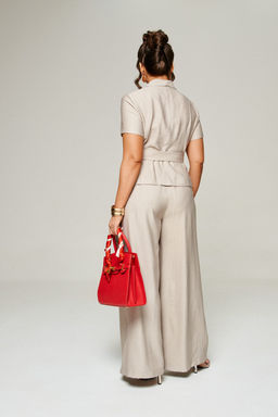 Костюм брючный 6311 песок - B&F фото 2