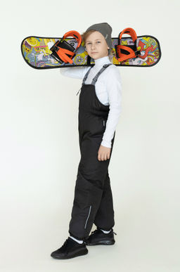 Полукомбинезон детский черный