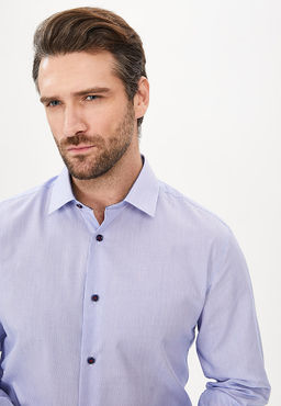 Сорочка мужская длинный рукав GREG 121/231/7307/ZV/1 фото 7