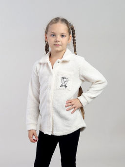 CRB wear / CWKG 63992-21-427 Толстовка для девочки,экрю  фото 2