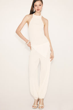 Top halter con efecto arrugado - H&m фото 6