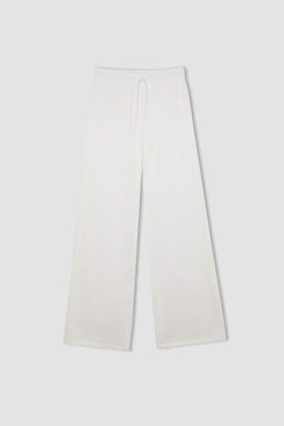 Стандартный крой, базовые спортивные штаны для бега с плоской талией, эластичные, широкие, длинные, из плотной ткани