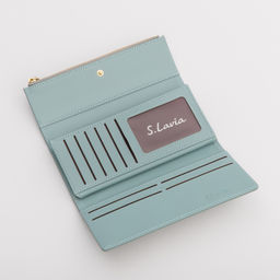 Голубое портмоне S.Lavia  фото 4