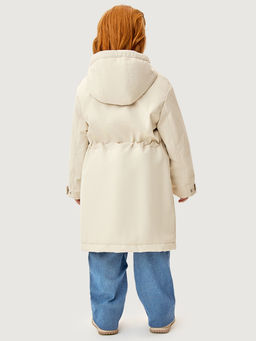 Парка п5м4426 беж - Nikastyle фото 4