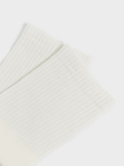 Цена за 5 пар! Носки женские в молочном цвете