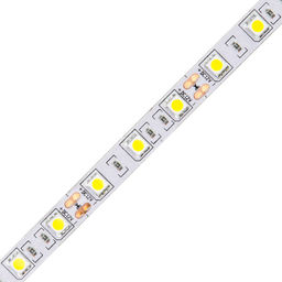 ULS-Q221 5050-60LED/m-10mm-IP20-DC12V-14,4W/m-5M-6500K Гибкая светодиодная лента на самоклеящейся основе. Катушка 5 м. в герметичной упаковке. Дневной свет(6500K). ТМ Volpe.