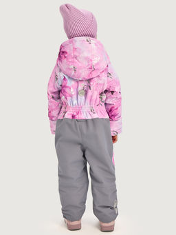 Комбинезон 8м3026 розовый/светло-серый