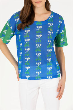 Женская футболка Saks с круглым вырезом Неожиданная скидка в корзине - U.s. polo assn фото 6