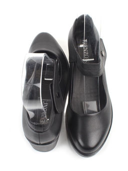 06-DHL104-D1 BLACK Туфли женские (натуральная кожа)