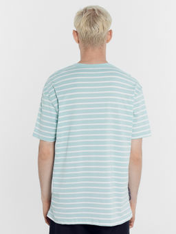 Футболка мужская Mark Formelle 111785 в полоску комбинированная  фото 4