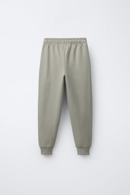 EMBOSSED TEXT INTERLOCK HOODIE AND JOGGERS SET - Zara фото 13