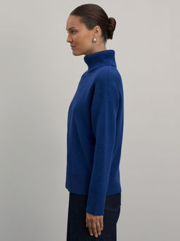 Джемпер из вискозы со швом / Zarina  фото 4