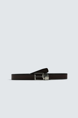 REVERSIBLE LEATHER BELT