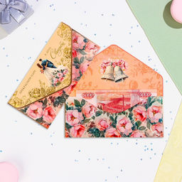 Конверт для денег «Прекрасной паре в День Свадьбы!»