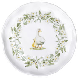 НАБОР ТАРЕЛОК ЗАКУСОЧНЫХ LEFARD APPLE GARDEN 2 ШТ. 21*21,5*2,5 СМ  фото 2