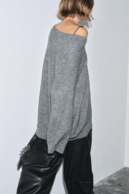 OVERSIZED WOOL SWEATER - Zara фото 12