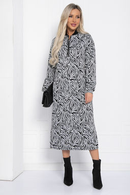 Платье Белые ночи (черно-белое) П12305-19 - Lt collection фото 5