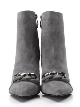 01-PCM343-6 DK. GRAY Ботинки демисезонные женские - No name фото 8