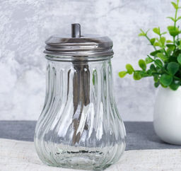 Сахарница с дозатором 13,5 см, стекло арт. А2081, ВВА5 (576939, 667644)