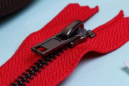 Молния Металл оксид (черный никель) ZIP 8B-2 двухзамковая 70 см Тип 8 10 шт разъёмная Gamma ЧЕРНЫЙ №310