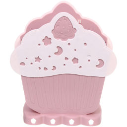 Цена за 2 шт. Подставка для столовых приборов "SEGRETO" 17*19*9,5см 2секции пыльная роза